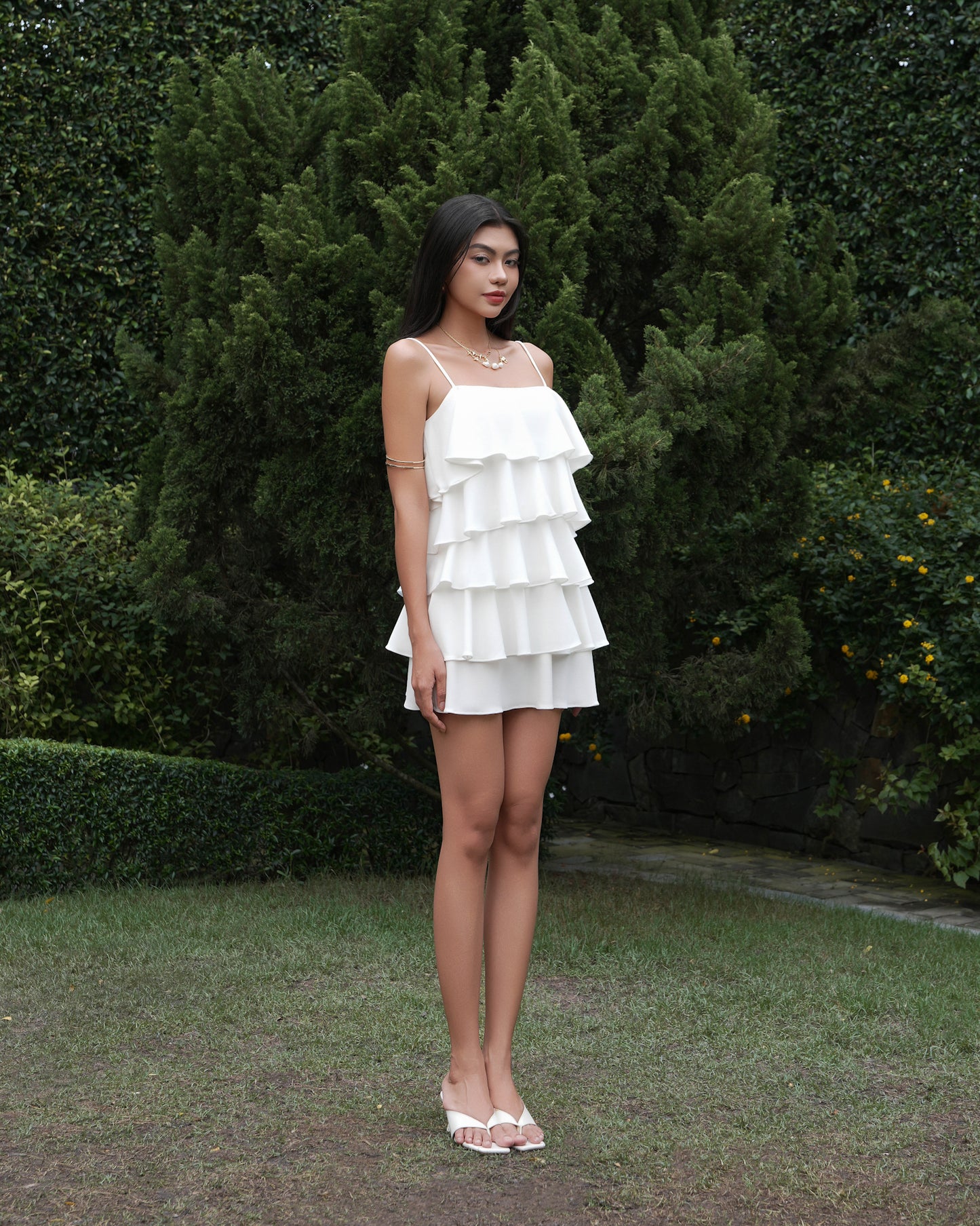 Isabella dress - ruffle mini