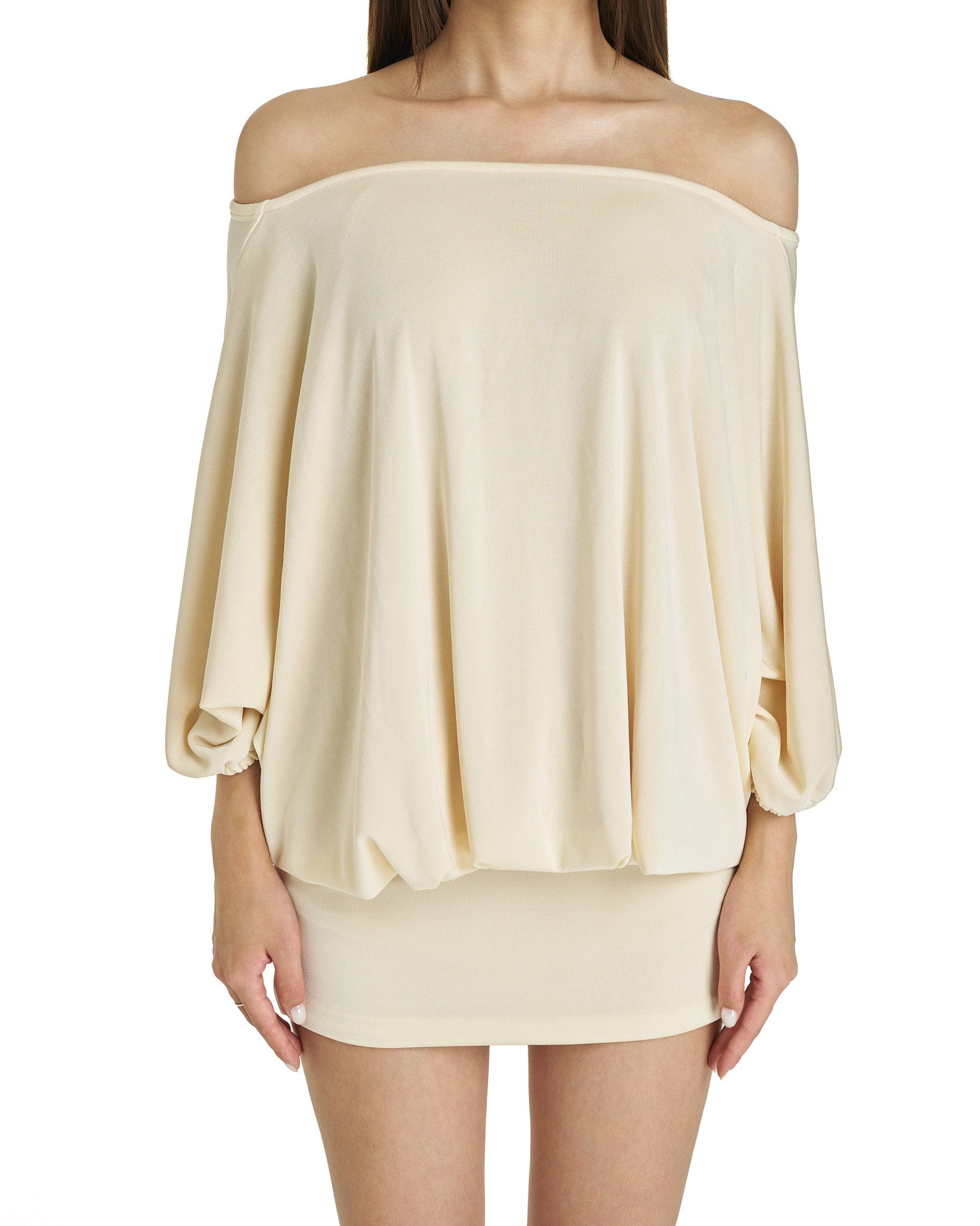 Vivian dress - Backless tie mini (champaign) Bonita Rosabelle Vivian dress - Backless tie mini (champaign) Bonita Rosabelle