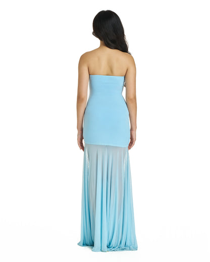 Amelia dress - Legs see through maxi