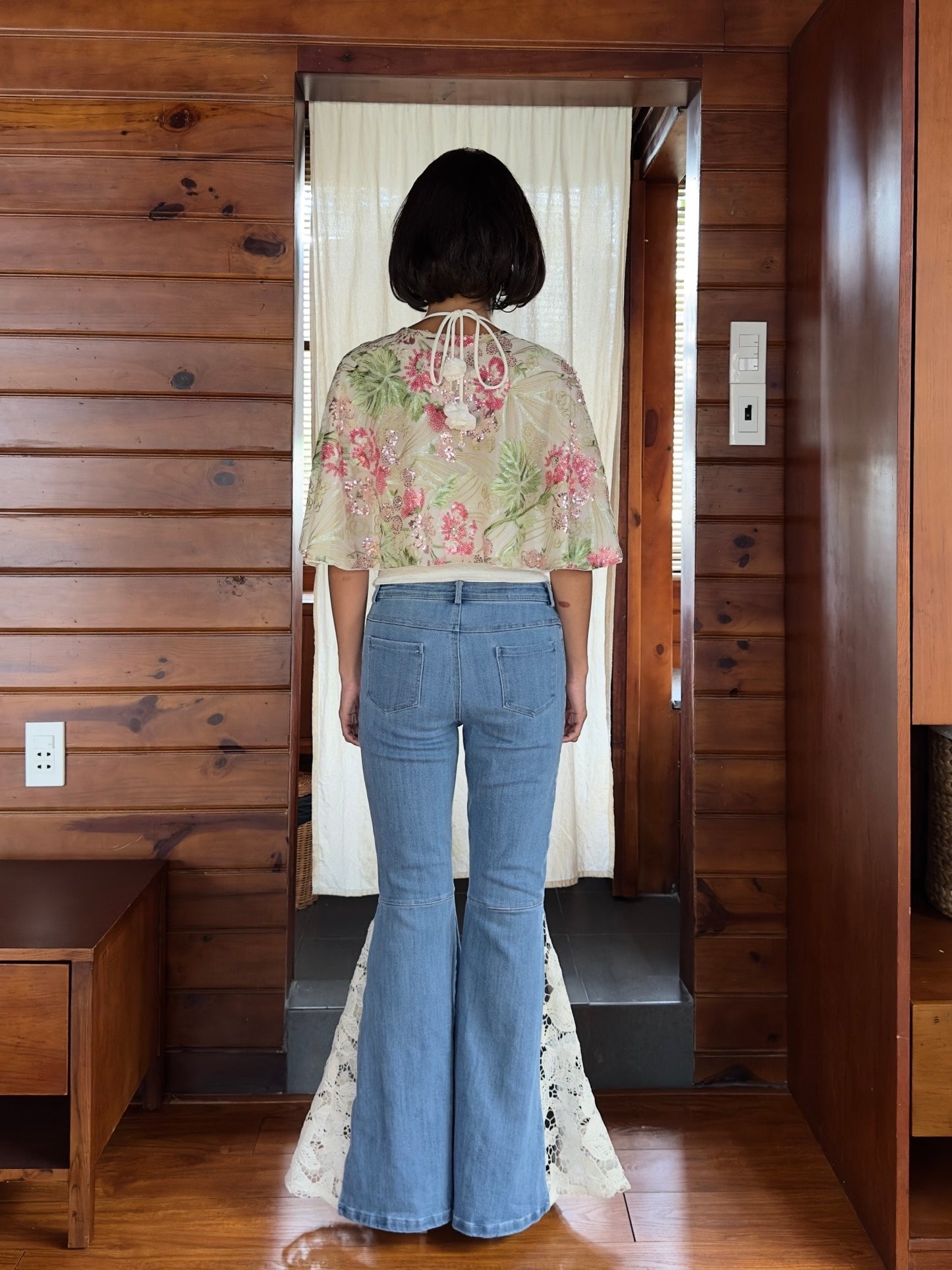 Flora cape - statement layer designed to elevate any outfit