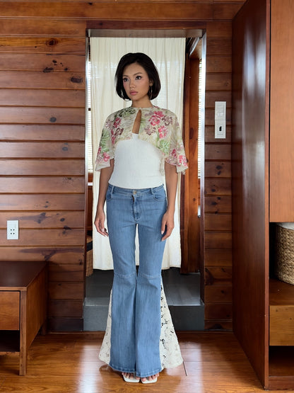 Flora cape - statement layer designed to elevate any outfit