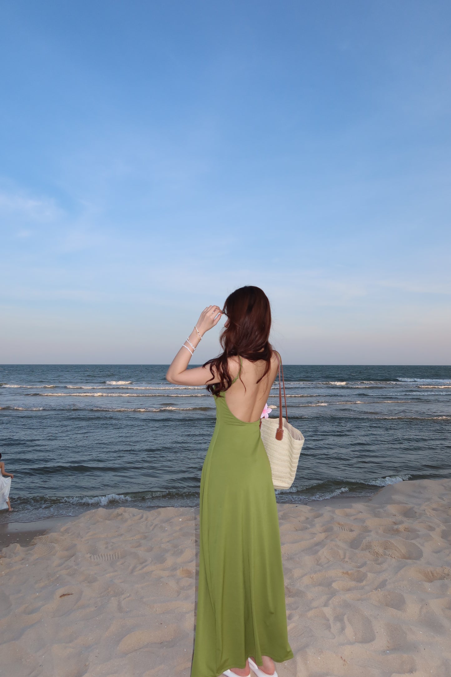 Simple summer maxi dress