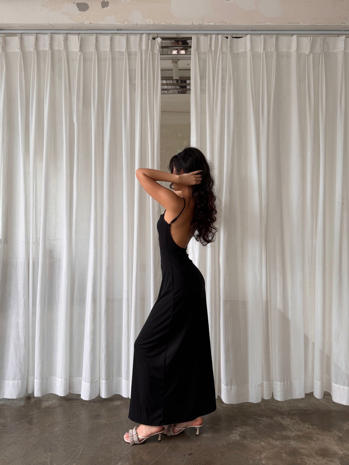 Poline dress - backless dress