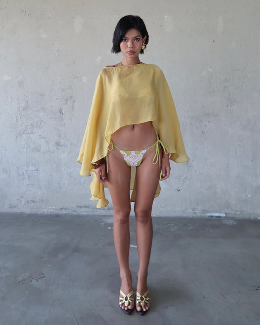 Sunset bikini cover up