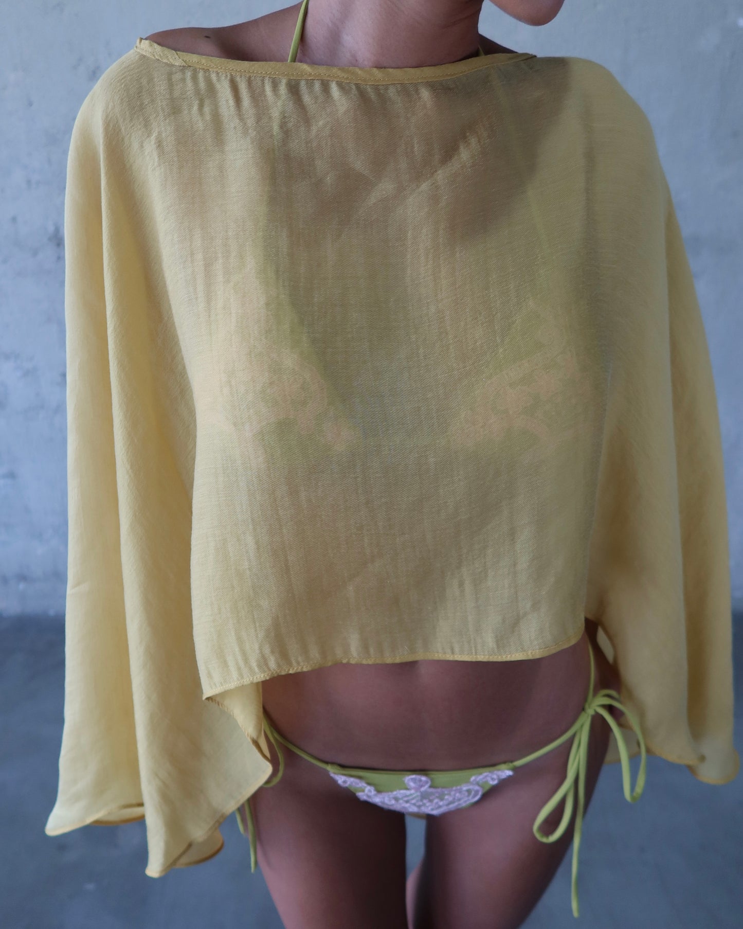 Sunset bikini cover up