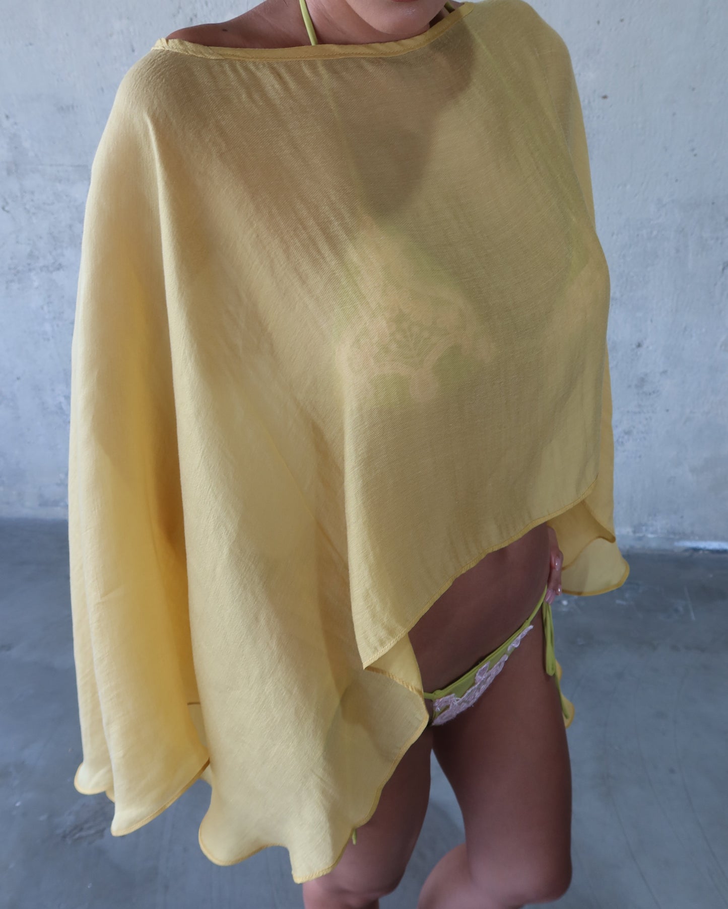 Sunset bikini cover up