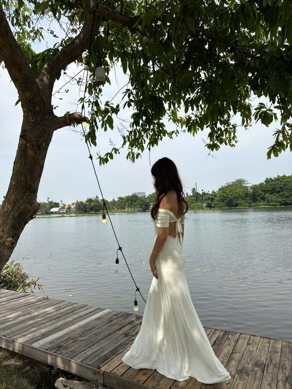 Charlotte dress - off the shoulder maxi